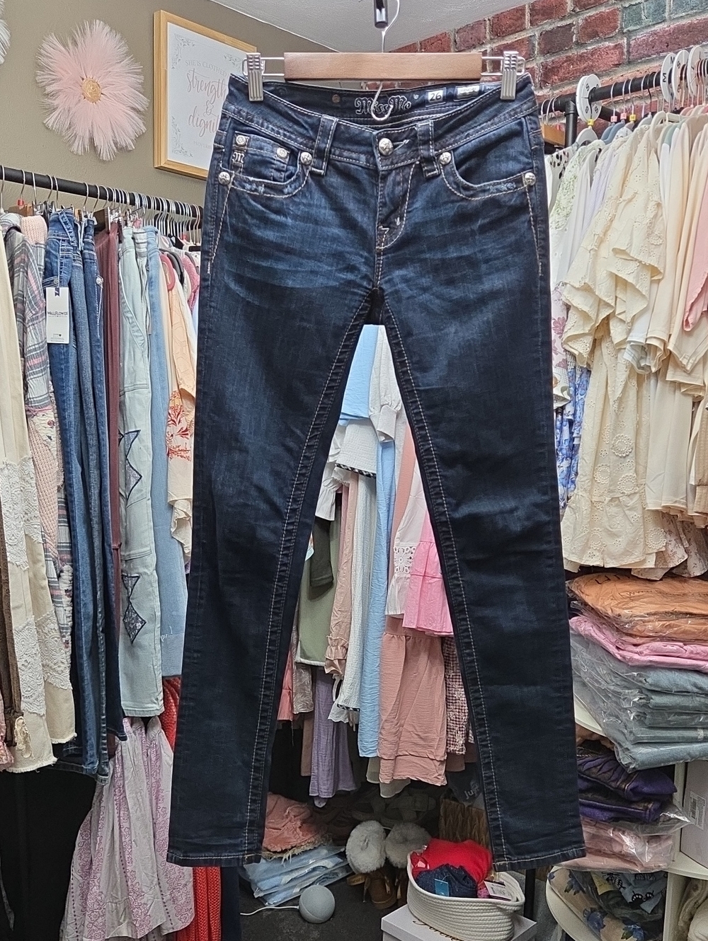Miss Me Indigo Skinny Jeans
